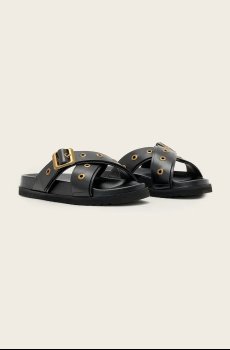Кожаные шлепанцы AllSaints Suki Western Sandal