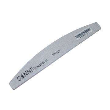 Пилка для ногтей CANNI 80100 полукруг 231215-05 Пилка для ногтей CANNI 80100 полукруг 231215-05