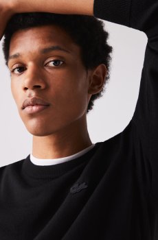 Lacoste светр чоловічий з круглим вирізом