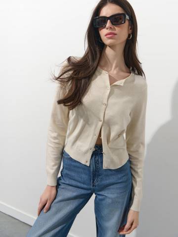 Mohito - Кардиган - бежевий - M Mohito - Кардиган - бежевий - M