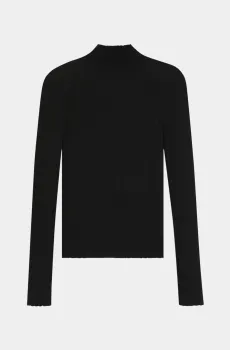 Женский черный гольф Черный M HUGO 10077