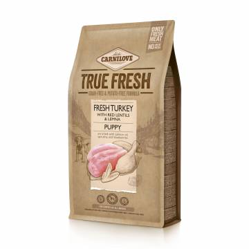 Сухой корм для щенков Carnilove True Fresh Turkey с индейкой, 1.4 кг Сухой корм для щенков Carnilove True Fresh Turkey с индейкой, 1.4 кг