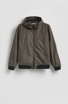 Reserved - Болоньєва куртка - коричневувато-зелений - 454HR-78X
