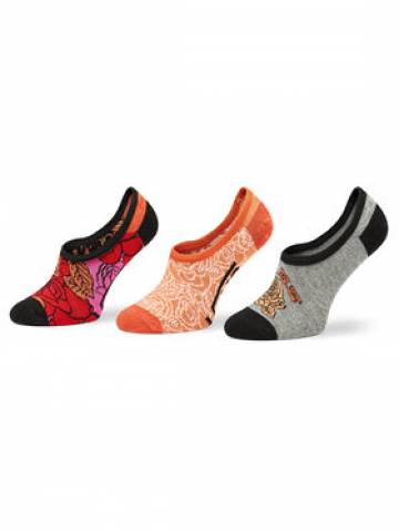 Vans Набір 3 пар низьких дитячих шкарпеток Rose Tie Dye Кольоровий Vans Набір 3 пар низьких дитячих шкарпеток Rose Tie Dye Кольоровий