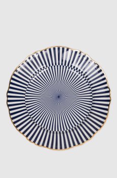 Обеденная фарфоровая тарелка Arcane