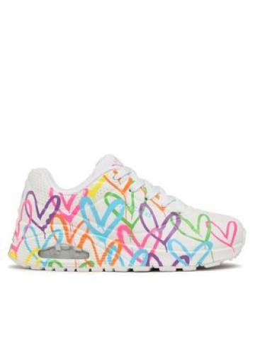 Skechers Снікерcи Uno Highlight Love 177981/WMLT Білий Skechers Снікерcи Uno Highlight Love 177981/WMLT Білий