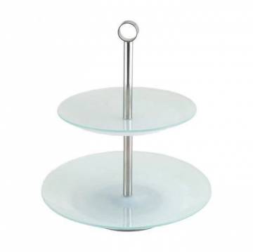 Блюдо Viva Silver Base, 2-ярусное (S3020SS/M2-Silver)