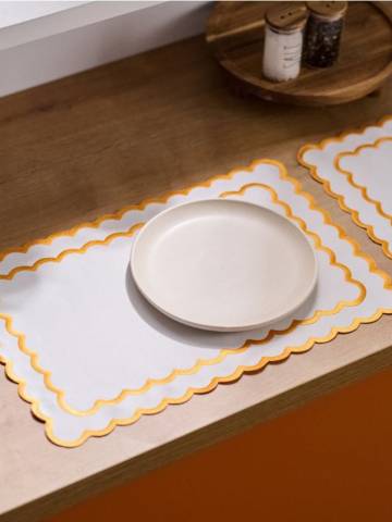 Сервірувальні підкладки, 2 шт. - помаранчевий