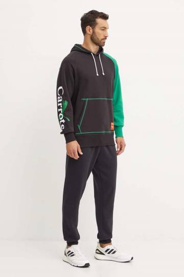 Кофта Puma PUMA X CARROTS Graphic Hoodie TR мужская цвет чёрный с капюшоном узор 627445 Кофта Puma PUMA X CARROTS Graphic Hoodie TR мужская цвет чёрный с капюшоном узор 627445