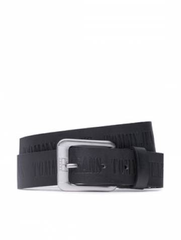 Tommy Jeans Чоловічий ремінь Tj Heritage Leather Adj 3.5 AM0AM10908 Чорний Tommy Jeans Чоловічий ремінь Tj Heritage Leather Adj 3.5 AM0AM10908 Чорний