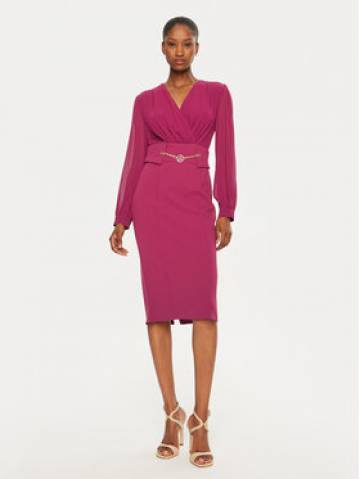 Rinascimento Коктейльна сукня CFC0120006003 Бордовий Regular Fit Rinascimento Коктейльна сукня CFC0120006003 Бордовий Regular Fit