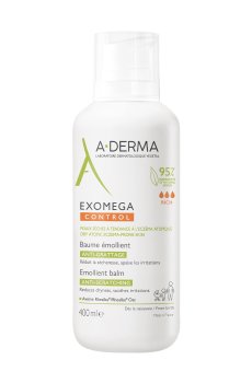 Смягчающий бальзам для тела A-Derma Exomega Control Emollient Balm Anti-Scratching, 400 мл