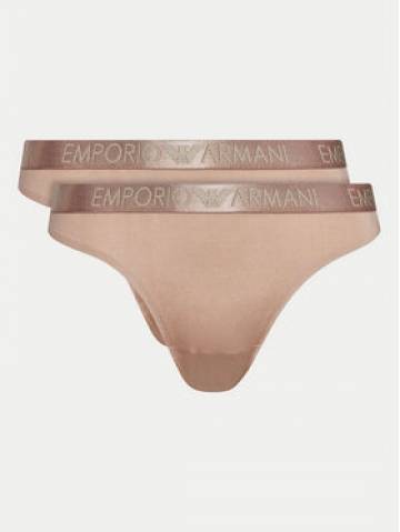 Emporio Armani Underwear Набір з 2 пар класичних трусів 163334 4F235 16355 Бежевий Emporio Armani Underwear Набір з 2 пар класичних трусів 163334 4F235 16355 Бежевий