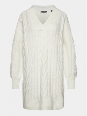 Brave Soul Трикотажна сукня LKD-162LIZZY Білий Regular Fit Brave Soul Трикотажна сукня LKD-162LIZZY Білий Regular Fit