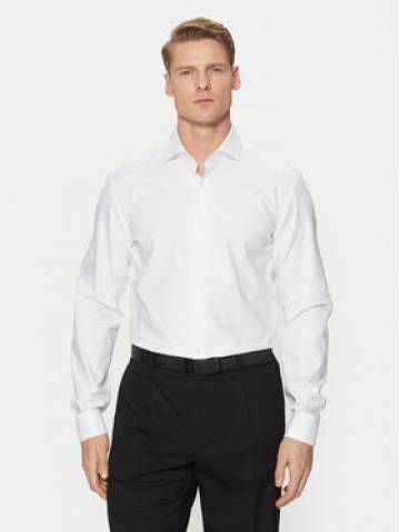 BOSS Сорочка H-Hank 50543677 Білий Slim Fit BOSS Сорочка H-Hank 50543677 Білий Slim Fit