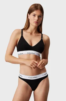 Женские черные трусики BRAZILIAN Черный XS Calvin Klein 000QF5981E