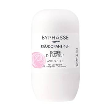 Шариковый дезодорант Byphasse 48H Deodorant Утренняя роса, женский, 50 мл Шариковый дезодорант Byphasse 48H Deodorant Утренняя роса, женский, 50 мл