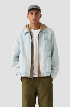 Мужская голубая джинсовая куртка Голубой L Levi’s® A8635;0002