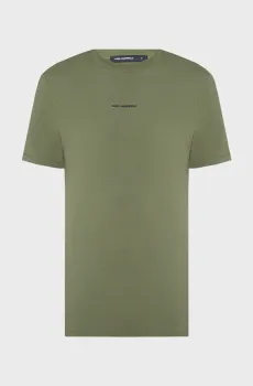 Мужская зеленая футболка Зеленый S Karl Lagerfeld 562221.755040;550
