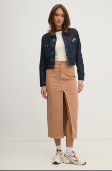 Вельветовая юбка United Colors of Benetton