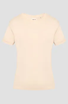 Женская бежевая футболка Бежевый S Guess V5RI14.KCOI1;A13W