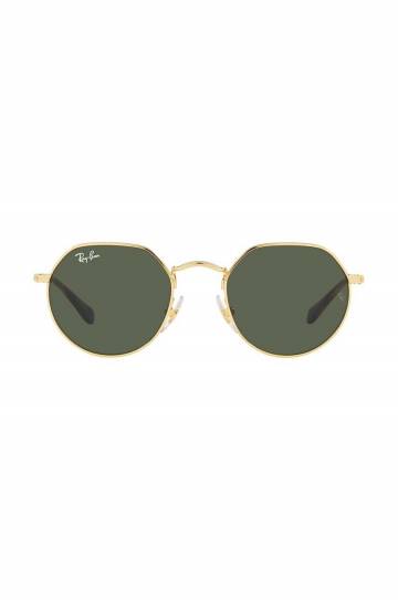 Детские солнцезащитные очки Ray-Ban Junior Jack цвет зелёный 0RJ9565S Детские солнцезащитные очки Ray-Ban Junior Jack цвет зелёный 0RJ9565S
