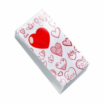 Салфетки столовые Альбатрос LOVE, 2-слойные, 33*33, 25 шт Салфетки столовые Альбатрос LOVE, 2-слойные, 33*33, 25 шт