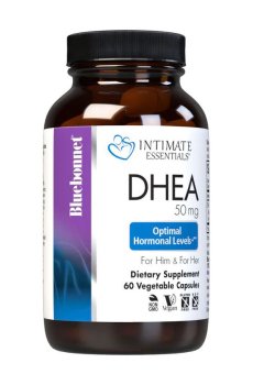 Дегидроэпиандростерон Bluebonnet Nutrition Intimate Essenitals DHEA 50 мг, 60 вегетарианских капсул