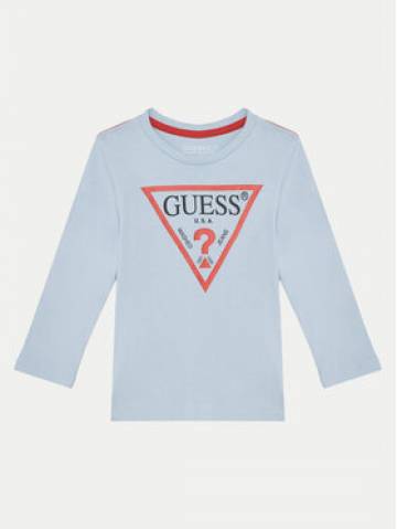 Guess Блузка N84I24 K8HM0 Cиній Regular Fit Guess Блузка N84I24 K8HM0 Cиній Regular Fit