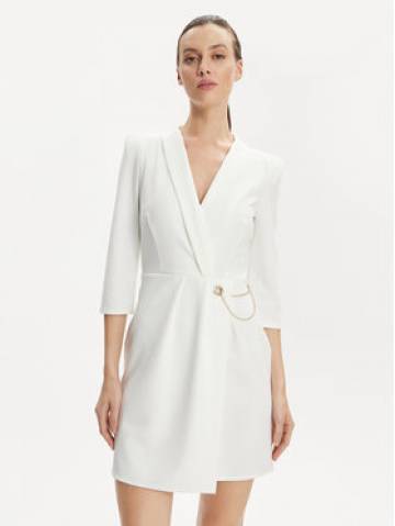Rinascimento Коктейльна сукня CFC0019381002 Білий Regular Fit Rinascimento Коктейльна сукня CFC0019381002 Білий Regular Fit