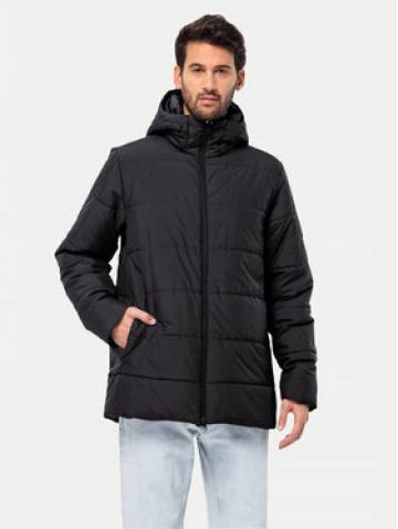 Jack Wolfskin Пуховик Deutzer 1207451 Чорний Regular Fit Jack Wolfskin Пуховик Deutzer 1207451 Чорний Regular Fit