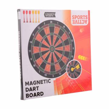 Магнитный дартс JOHNTOY Magnetic Dart Board с 6 дротиками, от 6 до 10 лет, 41.7*3.1*41.2 см (6337426) Магнитный дартс JOHNTOY Magnetic Dart Board с 6 дротиками, от 6 до 10 лет, 41.7*3.1*41.2 см (6337426)