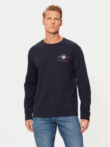 Gant Longsleeve Archive Shield 2004058 Cиній Regular Fit Gant Longsleeve Archive Shield 2004058 Cиній Regular Fit