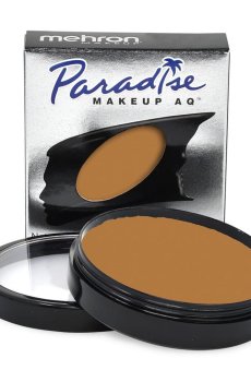 Уценка! Профессиональный аквагрим для лица и тела Mehron Paradise AQ, Lt. Brown, 40 г