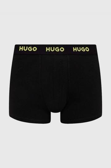 Боксеры HUGO 3 шт мужские цвет чёрный 50517878 Боксеры HUGO 3 шт мужские цвет чёрный 50517878