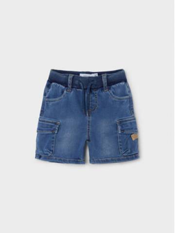 NAME IT Джинсові шорти Nmmben 13212547 Голубий Baggy Fit