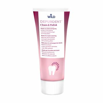 Паста для чистки и полировки зубов Dr. Wild Depurdent Clean & Polish, 75 мл Паста для чистки и полировки зубов Dr. Wild Depurdent Clean & Polish, 75 мл