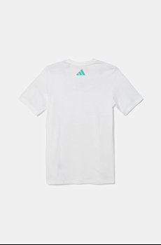 Детская хлопковая футболка adidas Performance MERCEDES