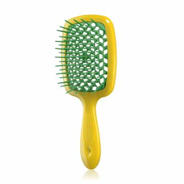 Расческа для волос Janeke Superbrush желтая с зеленым Расческа для волос Janeke Superbrush желтая с зеленым