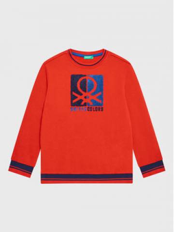 United Colors Of Benetton Світшот 3J68C105S Червоний Regular Fit United Colors Of Benetton Світшот 3J68C105S Червоний Regular Fit