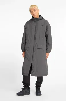 Мужская графитовая куртка Coaches Parka Серый 54 New Balance MJ43508ACK