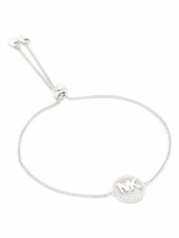 Michael Kors Браслет Logo Circle Slider MKC1246AN040 Срібний Michael Kors Браслет Logo Circle Slider MKC1246AN040 Срібний