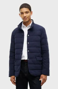 Мужская темно-синяя куртка NY PERFORMANCE PADDED JACKET Синий XL Tommy Hilfiger MW0MW44836
