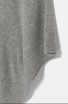 Пончо с примесью шерсти United Colors of Benetton