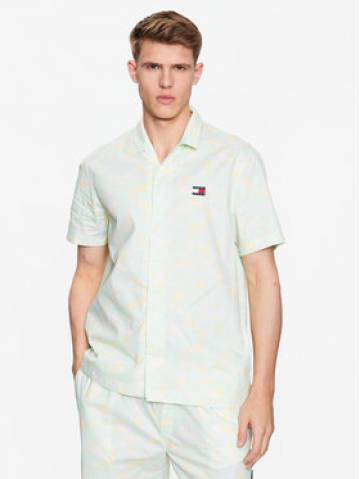 Tommy Jeans Сорочка DM0DM15933 Зелений Relaxed Fit Tommy Jeans Сорочка DM0DM15933 Зелений Relaxed Fit