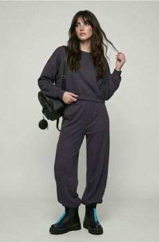 Кофта soft touch з віскозою - steel blue