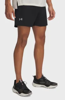 Мужские черные шорты UA TRAIL RUN LAUNCH SHORTS Черный S Under Armour 1389810-001
