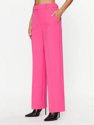 YAS Штани з тканини 26030711 Рожевий Regular Fit YAS Штани з тканини 26030711 Рожевий Regular Fit
