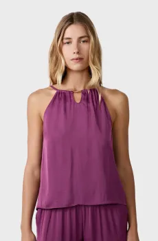 Женский фиолетовый топ MERIAN Фиолетовый L Etam 6553554