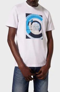 Мужская белая футболка Белый XXL Pierre Cardin PC.-C5 21050.2101